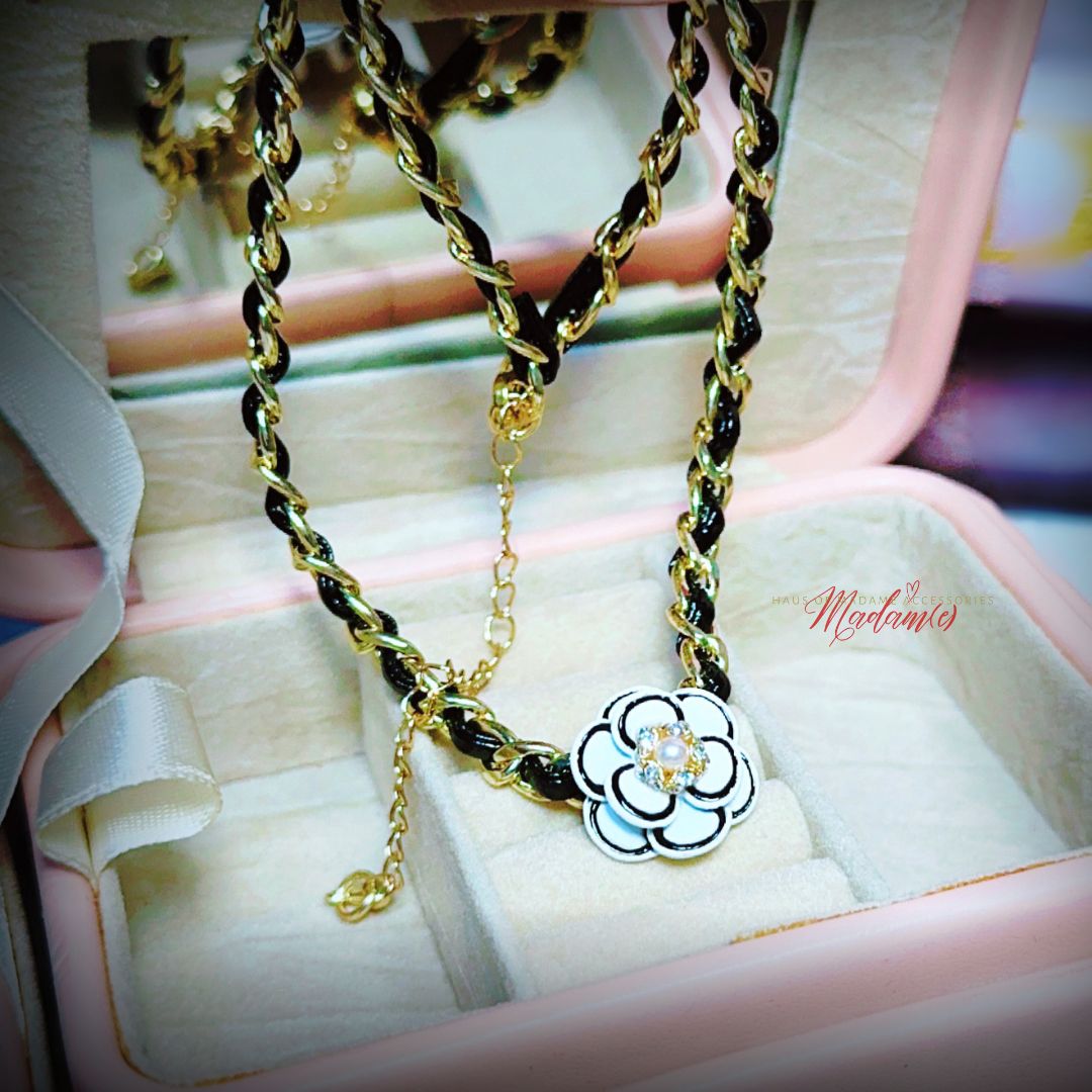 Le Fluer Choker - Blanc