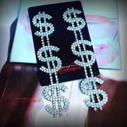 Get Money Earrings - Silver