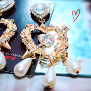 Love Struck Earrings - Gold