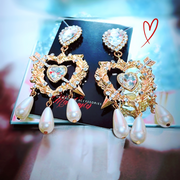 Love Struck Earrings - Gold
