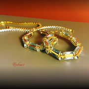 Diva Diamond Bamboo Hoops