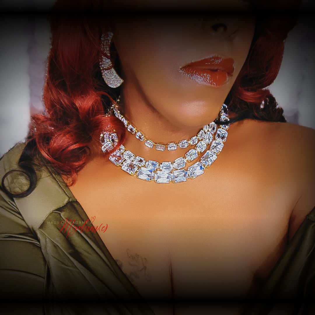 Triple Threat Choker - Gold