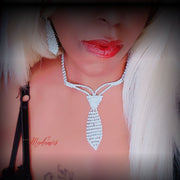 Tied Up In Diamonds Choker