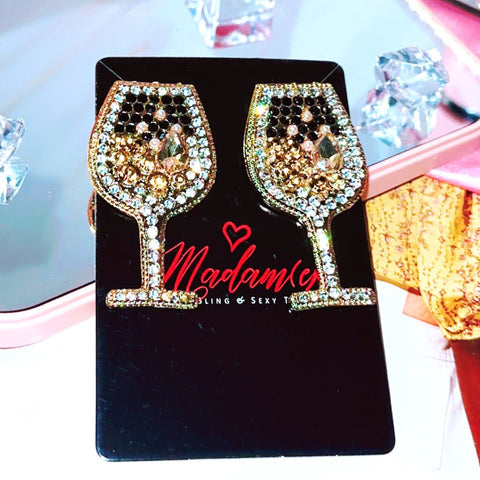 Vino Blanc Earrings