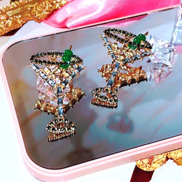Martini Drop Earrings
