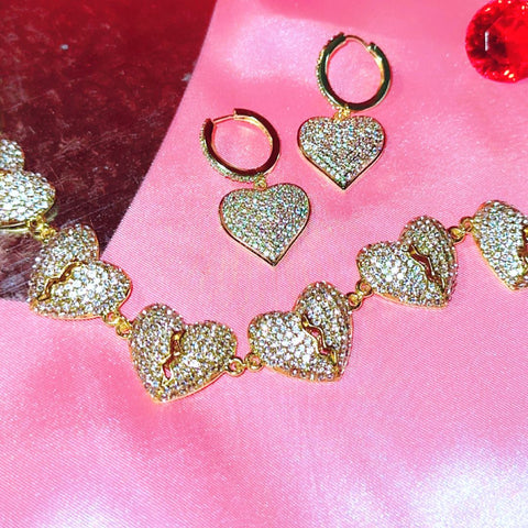 Heartbreaker Choker - Gold