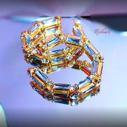 Diva Diamond Bamboo Hoops