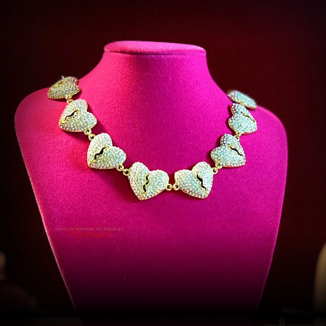 Heartbreaker Choker - Gold