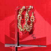 Luxe Link Earrings - Gold