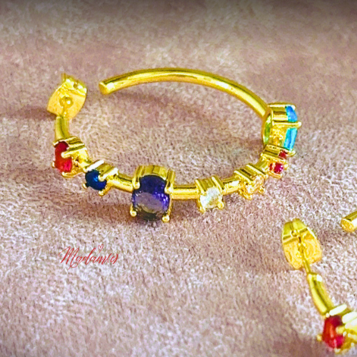 Candy Gem Hoops