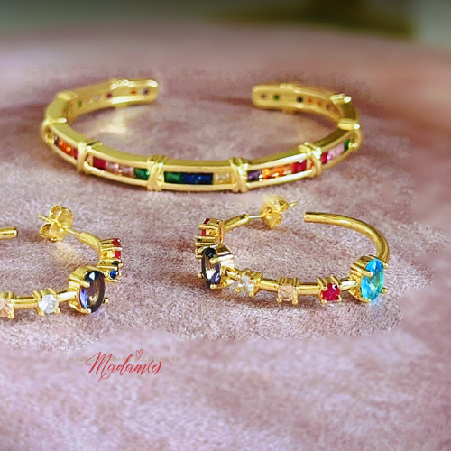 Candy Gem Hoops
