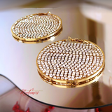 Disco Diamond Hoops