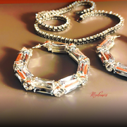 Diva Diamond Bamboo Hoops