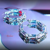 Diva Diamond Bamboo Hoops