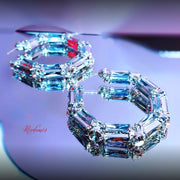 Diva Diamond Bamboo Hoops