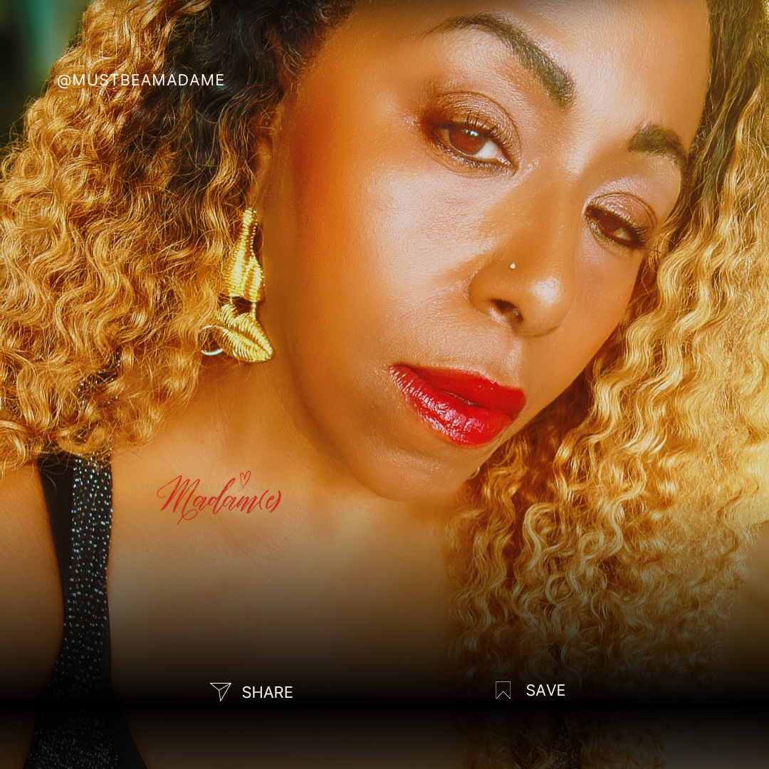 Golden Muse Drop Earrings