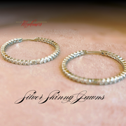 Skinny Jawns Diamond Hoops
