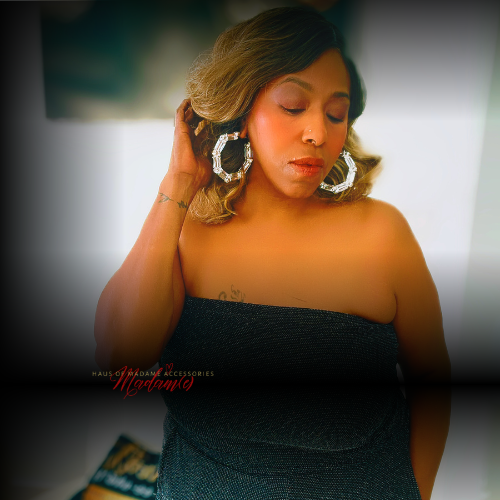 Diva Diamond Bamboo Hoops