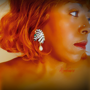 Deco Pearl Drop Earrings