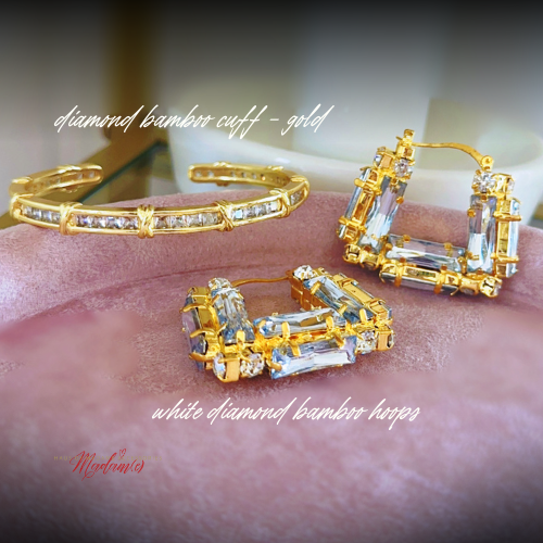 The Diamond Bamboo Cuff