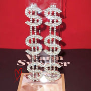 Get Money Earrings - Silver