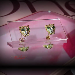 Lioness Stud Earrings