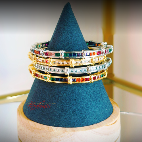 The Diamond Bamboo Cuff