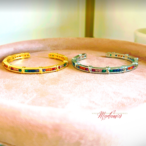 The Diamond Bamboo Cuff