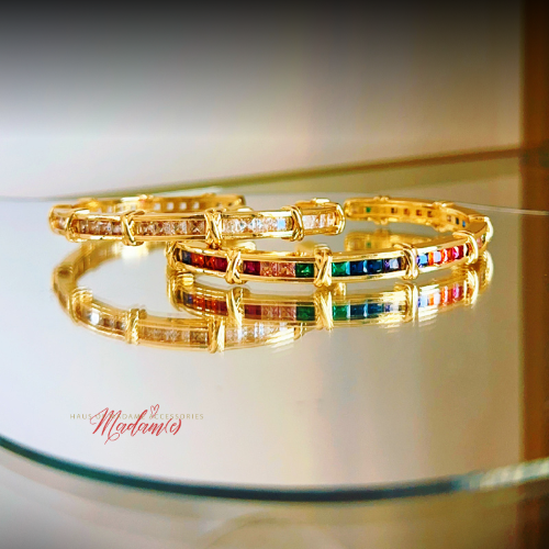 The Diamond Bamboo Cuff