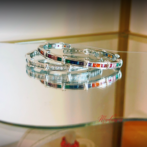 The Diamond Bamboo Cuff