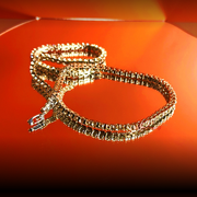 The Diamond Drip Tennis Choker