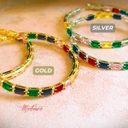 The Jet Set Jewel Hoops