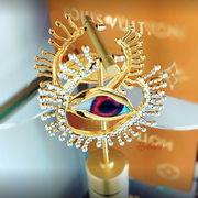 The Watch Me Wink Hoop Earrings