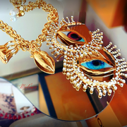 The Watch Me Wink Charm Necklace