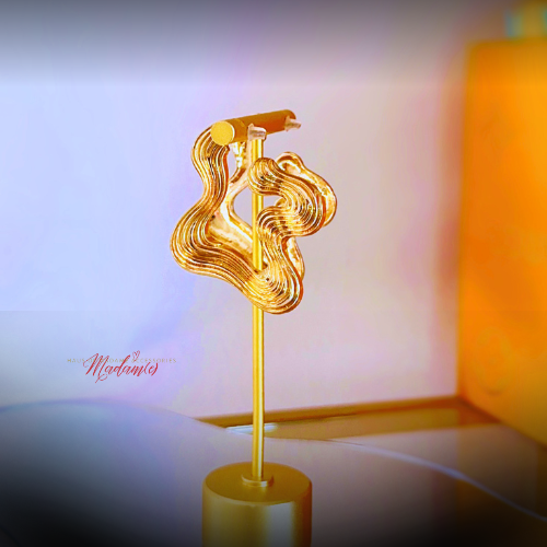 Liquid Curve Earring - Gold