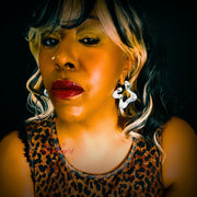 Liquid Curve Earring - Silver